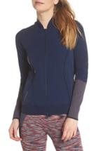 Women's Adidas By Stella Mccartney Run Ultra Knit & Woven Jacket - Blue