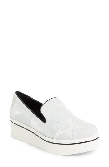 Women's Stella Mccartney Binx Star Loafer Us / 35eu - Blue