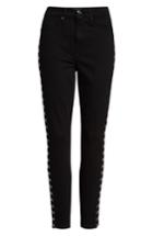 Women's Good American Good Waist Hook & Eye Detail Ankle Skinny Jeans