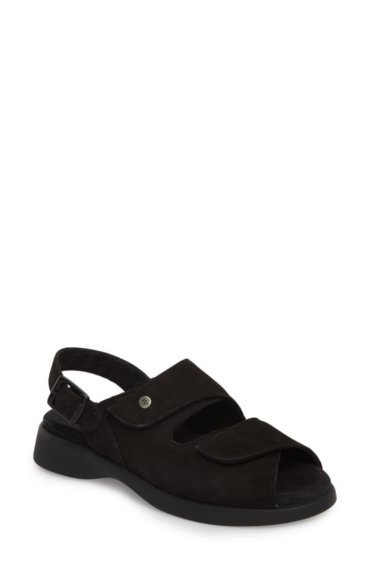 Women's Wolky Nimes Sandal .5-6us / 36eu - Black