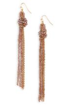 Women's Panacea Bead & Chain Drop Earrings