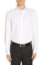 Men's Canali Lux Fit Tuxedo Shirt, Size 17 - White
