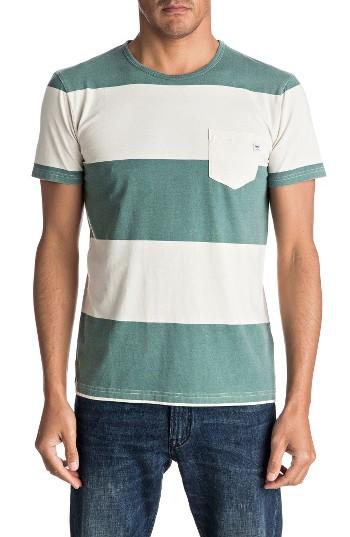 Men's Quiksilver Maxed Out Pocket T-shirt - Green