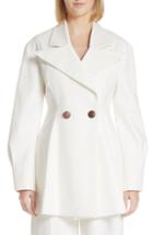 Women's St. John Collection Suede Slouch Jacket - Orange