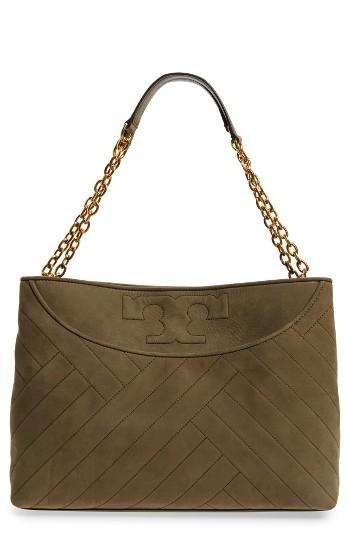 Tory Burch Alexa Leather Tote - Green