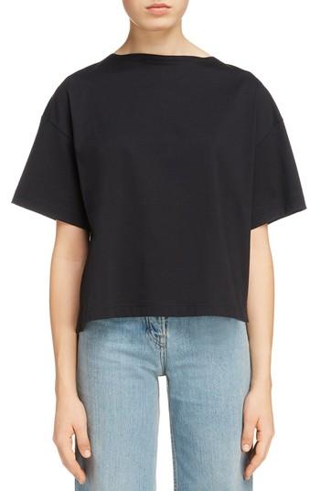 Women's Acne Studios Marwig Boxy Tee - Black