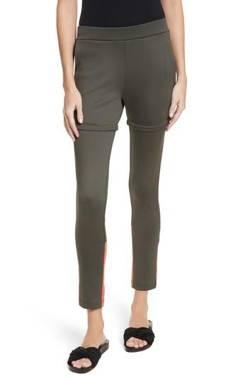 Women's Neverbefore Layered Leggings - Green