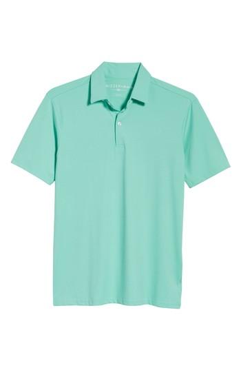 Men's Mizzen+main Slim Fit Active Polo, Size - Green