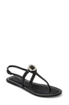 Women's Mercedes Castillo Viveana T-strap Sandal M - Black