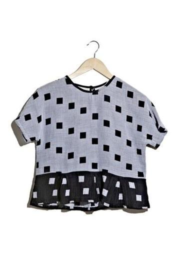 Ace&jig 'terrace' Tee (online Only) Hopscotch