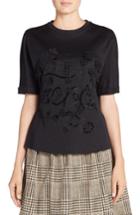Women's Fendi Embellished Tee Us / 38 It - Black
