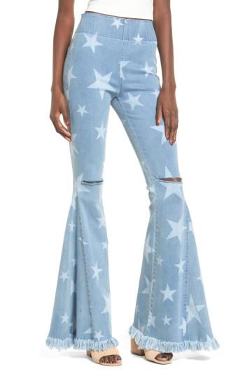 Women's Show Me Your Mumu Berkley Flare Leg Jeans