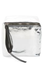 Proenza Schouler Soft Metallic Leather Cube Bag - Metallic