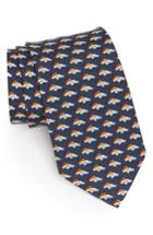 Men's Vineyard Vines Denver Broncos Print Tie, Size - Blue