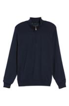 Men's Bobby Jones Cable Wind Wool Sweater, Size - Blue