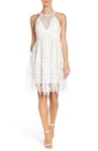 Women's Chelsea28 Lace Fit & Flare Dress - White