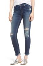 Women's 7 For All Mankind The Ankle Skinny Jeans - Blue