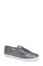 Women's Keds Champion Glitter Suede Sneaker M - Grey