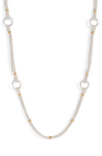 Lauren By Ralph Lauren Long Chain Necklace Silver/