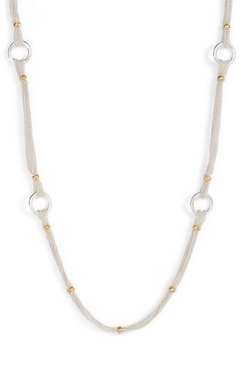 Lauren By Ralph Lauren Long Chain Necklace Silver/