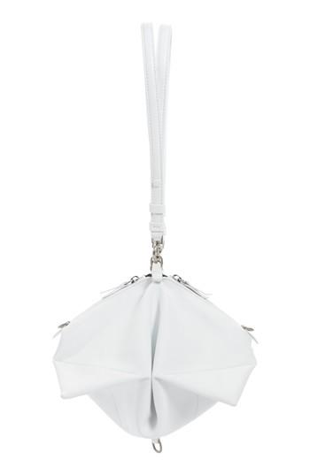 Maison Margiela Mini Leather Magic Collapsible Bag - White