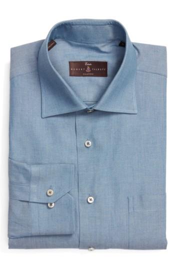 Men's Robert Talbott Classic Fit Oxford Dress Shirt .5 - Blue