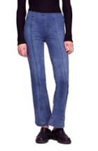 Women's Free People Slim Pull-on Flare Jeans - Blue