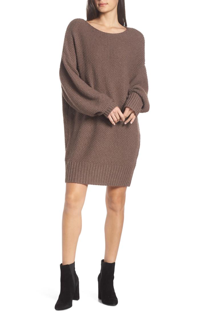 Women's Caara Day-by-day Oversize Sweater Dress - Brown