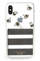 Kate Spade New York Stick To It Iphone X Case & Sticker Pocket Set - Blue