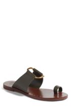 Women's Tory Burch Brannan Studded Sandal .5 M - Green