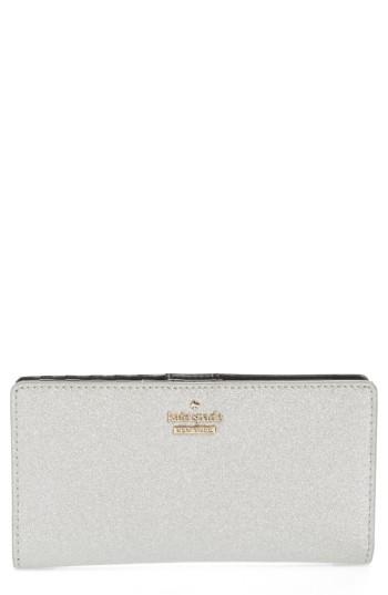 Women's Kate Spade New York Burgess Court - Stacy Wallet - Metallic