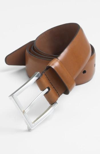 Men's Allen Edmonds 'dearborn' Belt - Walnut