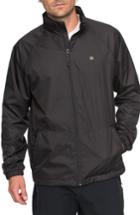 Men's Quiksilver Waterman Collection Shell Shock Water Repellent Windbreaker - Black