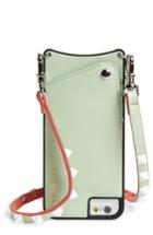 Bandolier Sarah Leather Iphone 6/7/8 & 6/7/8 Crossbody Case - Green