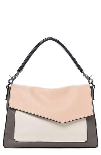 Botkier Cobble Hill Slouch Calfskin Leather Hobo - Coral