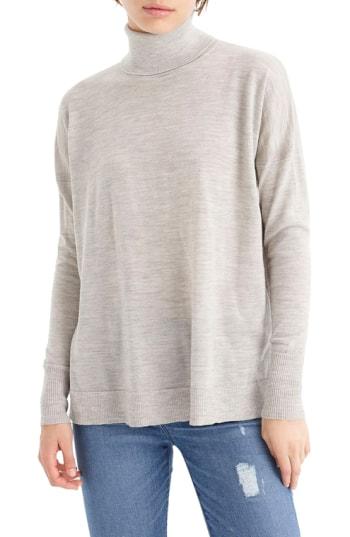 Women's J.crew Nyla Weekend Merino Turtleneck