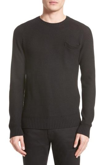 Men's Saturdays Nyc Keith Sweater - Black