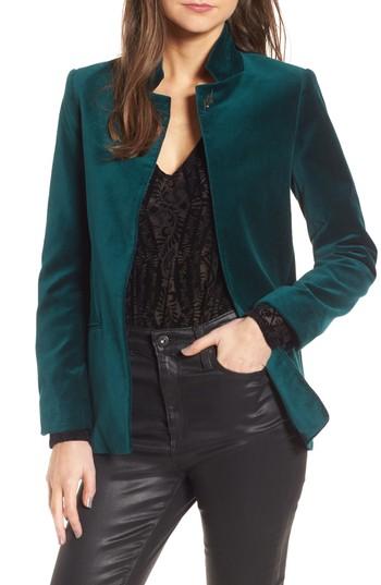 Women's Zadig & Voltaire Volly Velours Blazer - Blue