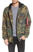 Men's Alpha Industries Fortitude Americana Field Jacket, Size - Green
