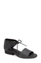 Women's Eileen Fisher Ely Sandal .5 M - Grey