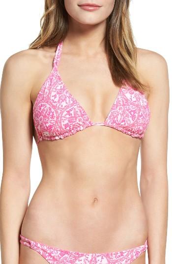 Women's Vineyard Vines Sand Dollar Reversible String Bikini Top