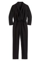 Women's J.crew Crepe Lapel Jumpsuit