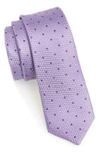 Men's The Tie Bar Woven Silk Tie, Size - Purple (online Only)