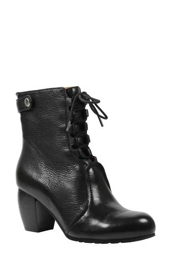 Women's L'amour Des Pieds Pontedera Lace-up Bootie M - Black