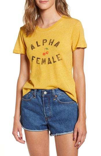 Women's Sub Urban Riot Alpha Female Cotton Blend Tee