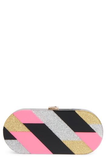 Milly Geo Oval Clutch -