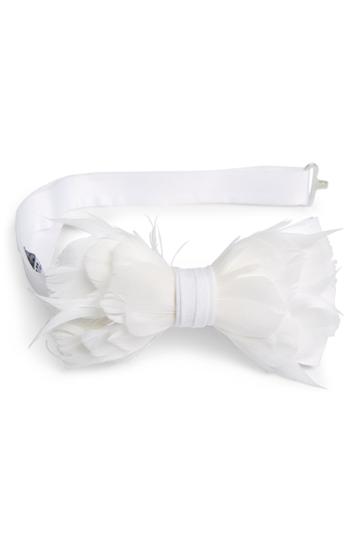 Men's Brackish & Bell Carew Feather Bow Tie