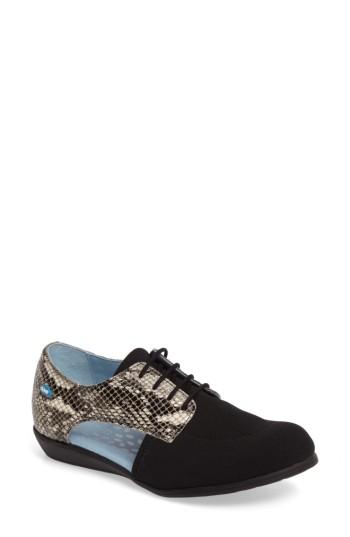 Women's Cloud Charm Cutout Oxford -8.5us / 39eu - Black