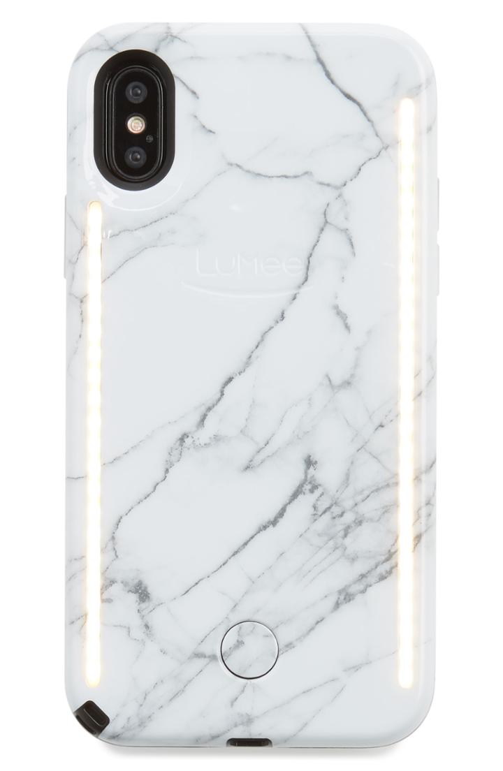 Lumee Duo Led Lighted Iphone X/xs Case - White
