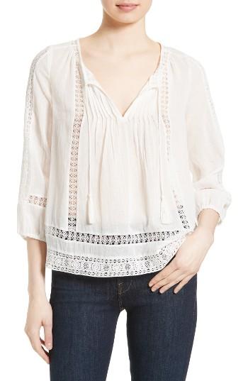 Women's Joie Ora Cotton Peasant Top